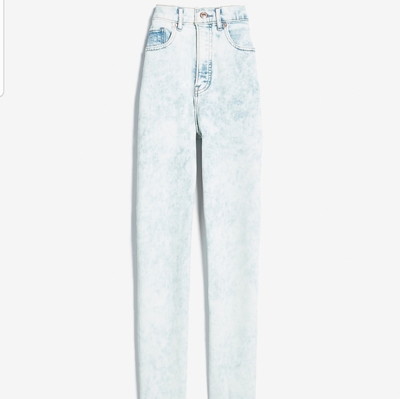 ⭐️ EXPRESS SUPER HIGH WAISTED JEANS - Picture 3 of 9